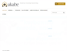 Tablet Screenshot of akabe.com